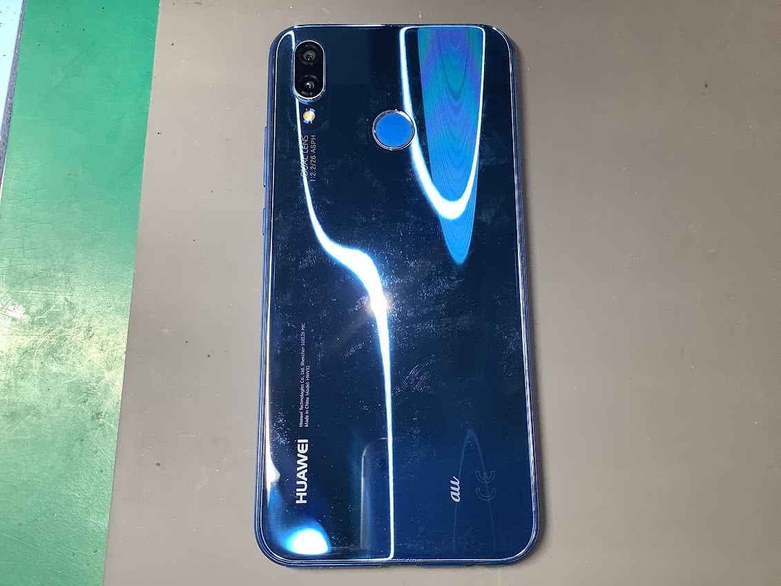 HUAWEI P30のバッテリー交換ならデータをそのまま・最短即日修理のスマホ修理工房グランデュオ蒲田店へ
